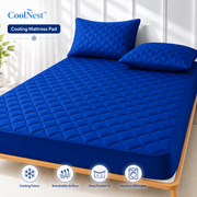 CoolNest™ Cooling Mattress Pad – Breathable Mattress Cover for Hot Sleepers